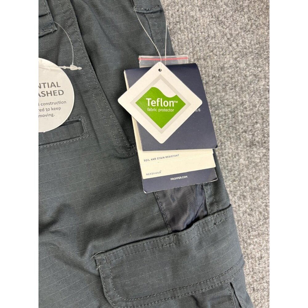 Propper Kinetic Tactical Pants Womens 6R Charcoal Cargo NexStretch Teflon New - Picture 7 of 9